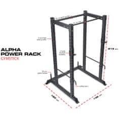 Gymstick Fitnes kletka Alpha Power Rack