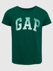 Gap Otroške Majica organic s flitrovým logem L