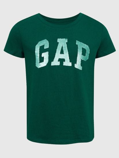 Gap Otroške Majica organic s flitrovým logem