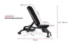 Gymstick Nastavljiva klop - Adjustable Bench PRO