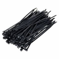 Beast Kabelske vezice 50 kos črne 4,7x300mm