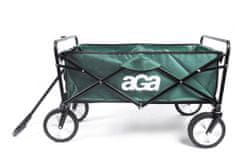 Aga Zložljiv transportni voziček MR4610 Zeleni