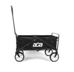 Aga Zložljiv transportni voziček MR4610 Črn