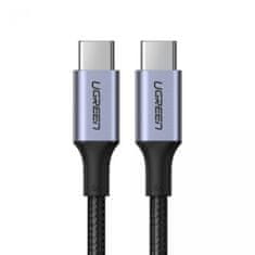 Ugreen kabel, 100W, PD, 3m, USB-C, pleten, črn (90120)