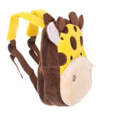 Ikonka Aga Nahrbtnik za vrtec plišasta žirafa 24cm