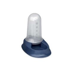Stefanplast Multireserve Chic bowl navy blue 3,5 l hranilnica/napajališče posoda 2 v 1-em