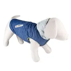 Duvo+ Jopič s kapuco za pse XL 70cm modro-siva