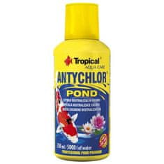 TROPICAL Antychlor Pond 250ml za 5.000l vode Pripravek za upravo vode za vrtne jezerčke