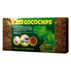 TROPICAL Cocochips/Coconut Husk Briquette 500g Naravna kokosova stelja za terarij
