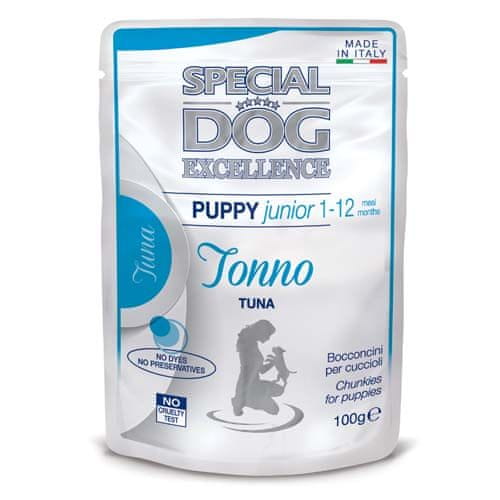 Monge SPECIAL DOG EXCELLENCE PUPPY & JUNIOR s tuno 100g