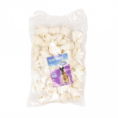 Duvo+ CLEAN BONES! Bivolje kosti bele 10cm 18kos