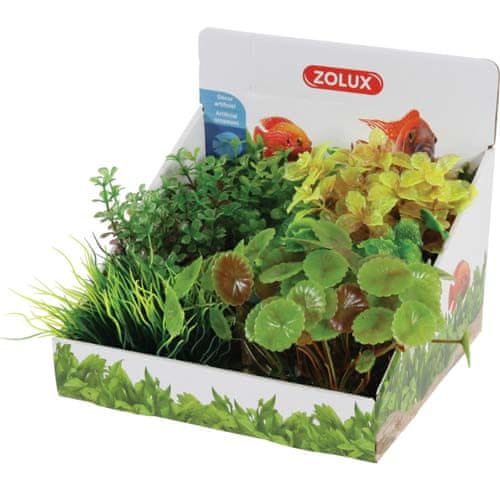 Zolux Umetna rastlina komplet 6kosov Small 18cm B varianta