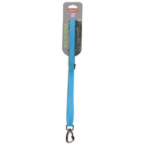 Zolux SILICONE povodec 20mm/1,2m modra