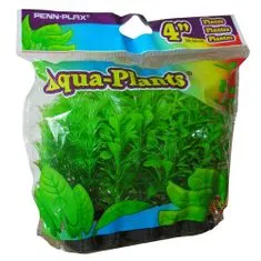 PENN PLAX Umetna rastlina 10,2cm set 6kosov s tremi vrst zelenih rastlin v parih