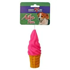 COBBYS PET AIKO FUN Sladoled 13cm gumijasta igrača za pse