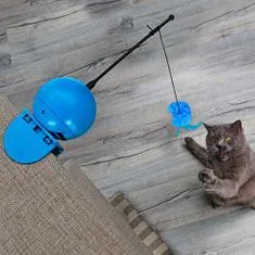 EBI COOCKOO FOXY modra elektronska mačja igrača