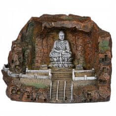 EBI Dekoracija za akvarij BUDA v jami 20x15x15cm