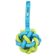 EBI COOCKOO ZED gumijasta igrača 19x7,5x7,5cm modra/zelena