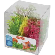 Zolux Umetna rastlina komplet škatla 6kosov 4. varianta
