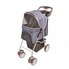 Duvo+ Buggy štirikolesni pasji voziček 80x46x100cm