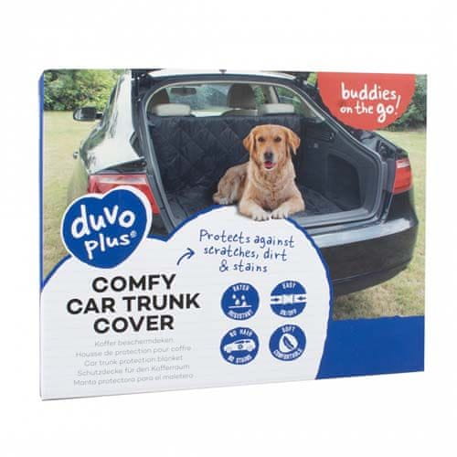 Duvo+  DUVO+ Zaščitna odeja za prtljažnik za prevoz psov 147x120 -črna