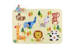 Classic world Lesena deska puzzle ZOO v foliji