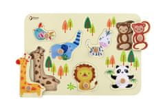 Classic world Lesena deska puzzle ZOO v foliji