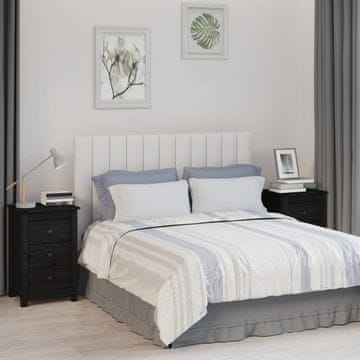 Vidaxl vidaXL Nočne omarice, komplet 2, črne, 40x35x61,5 cm, masiven borov les