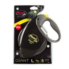 Flexi Giant trak L 8m do 50kg črni