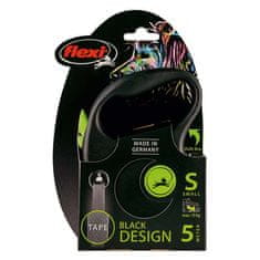 Flexi Black Design S trak 5m zelena do 15kg