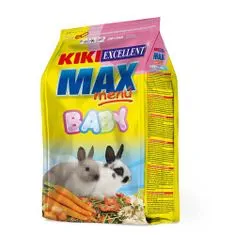 Kiki EXCELLENT MAX MENU BABY – hrana za zajčje mladiče, 1 kg