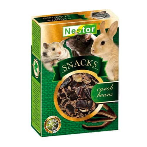 Nestor SNACKS CAROB BEANS 60g Rogač - poslastica za glodalce