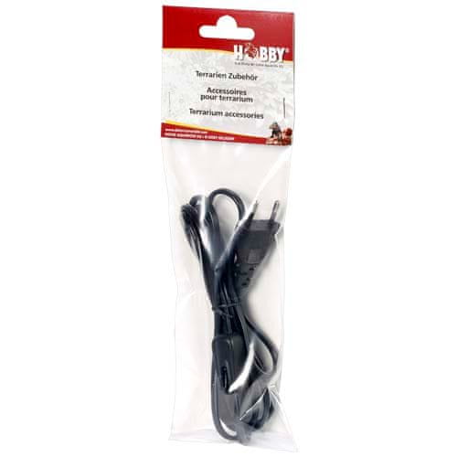 HOBBY Terraristik HOBBY napajalni kabel s stikalom 2m