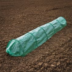 Wiltec Vrtni rastlinjak tunel 300x65x45cm z zeleno folijo