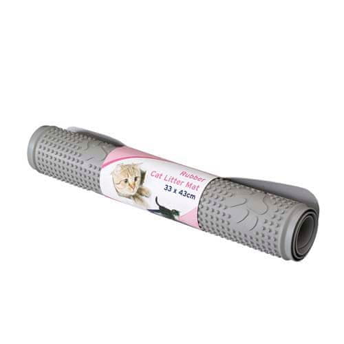 EBI Cat Litter Mat Standard Siva Guma 33 x 43cm
