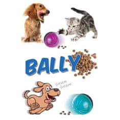 COBBYS PET Bally 12cm žoga z odprtinami za nagradne prigrizke