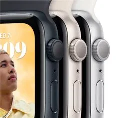 Apple Watch SE 2022 pametna ura, 40 mm, Starlight (MNJP3BS/A)