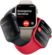 Apple Watch Series 8 pametna ura, 41 mm, GPS, ProductRED, rdeča (mnp73se/a)