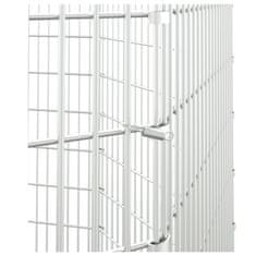 Vidaxl 8-delna ograda za zajce 54x100 cm pocinkano železo
