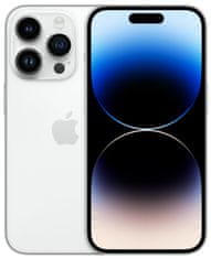Apple iPhone 14 Pro mobilni telefon, 512GB, Silver (MQ1W3YC/A)