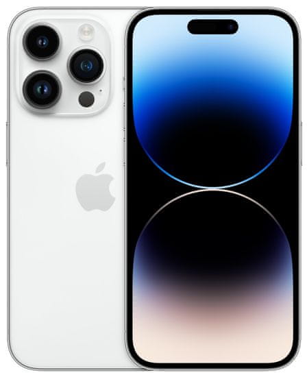 Apple iPhone 14 Pro mobilni telefon, 512GB, Silver (MQ1W3YC/A)