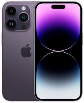 Apple iPhone 14 Pro mobilni telefon, 256GB, Deep Purple (MQ1F3YC/A)