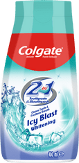 Colgate 2 v 1 zobna krema, Icy Blast Whitening, 100 ml