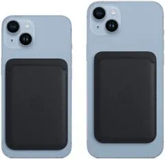 Apple iPhone denarnica, usnjena, z MagSafe, Ink (MPPW3ZM/A)