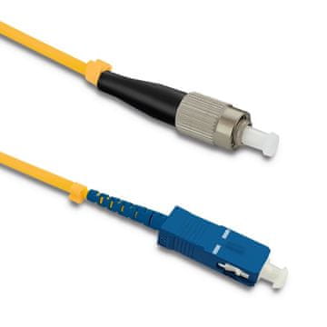 Qoltec optični patchcord FC/UPC - SC/UPC | enomodni | 9/125 | G652D | simpleks | 50 m