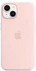 ovitek za iPhone 14, silikonski, z MagSafem, Chalk Pink (MPRX3ZM/A)