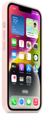 ovitek za iPhone 14, silikonski, z MagSafem, Chalk Pink (MPRX3ZM/A)