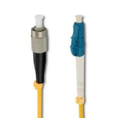 Qoltec optični patchcord FC/UPC - LC/UPC | enomodni | 9/125 | G652D | simpleks | 5 m
