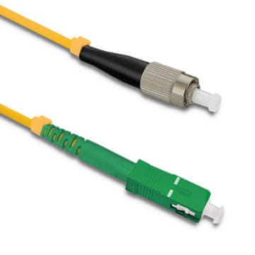 Qoltec optični patchcord FC/UPC - SC/APC | enomodni | 9/125 | G652D | simpleks | 5 m