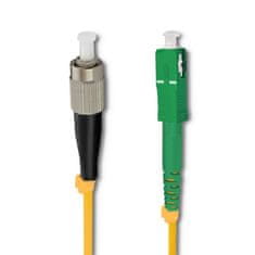 Qoltec optični patchcord FC/UPC - SC/APC | enomodni | 9/125 | G652D | simpleks | 5 m